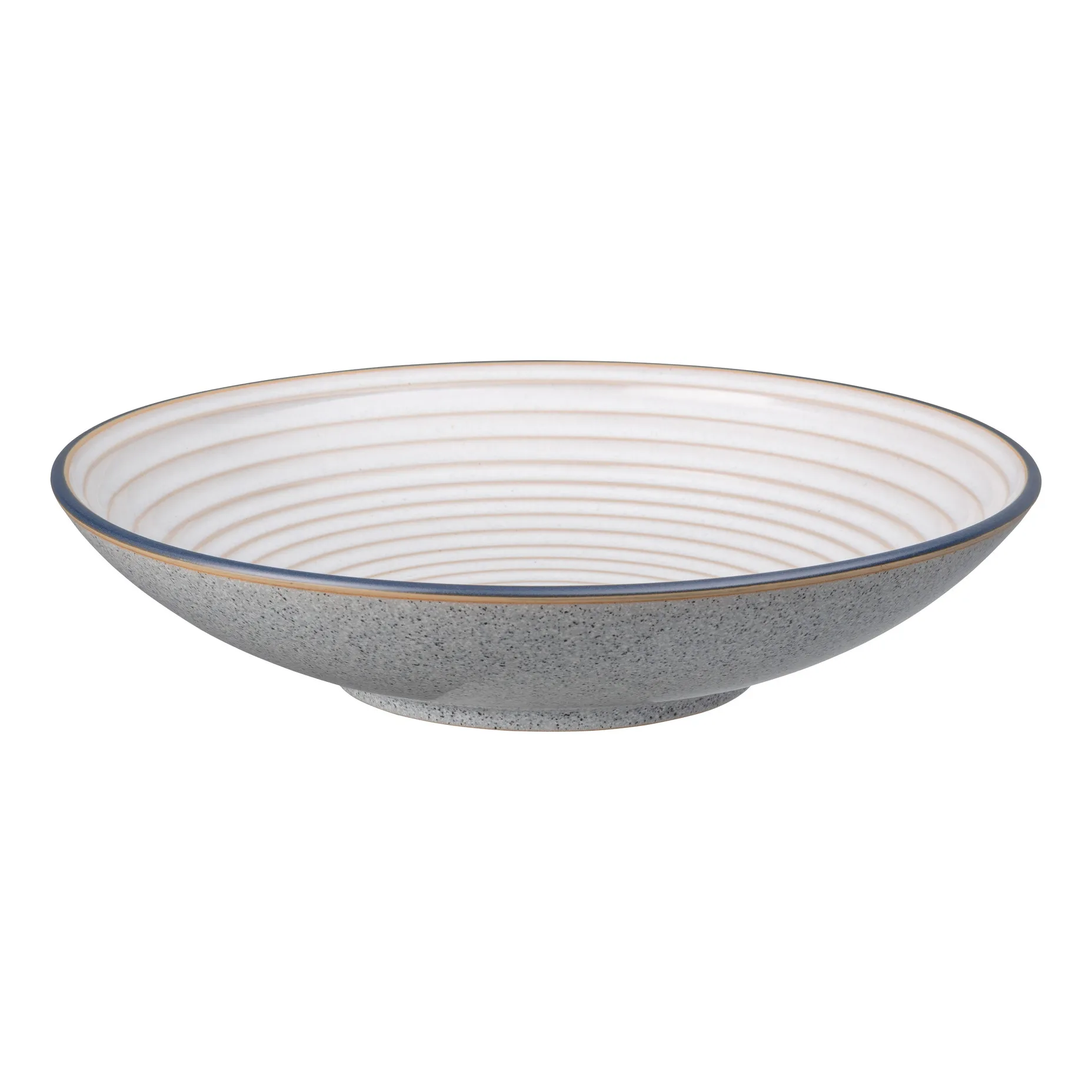 Studio Grey räfflad skål 31 cm, Granite Denby