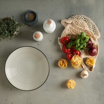 Studio Grey räfflad skål 31 cm - Granite - Denby