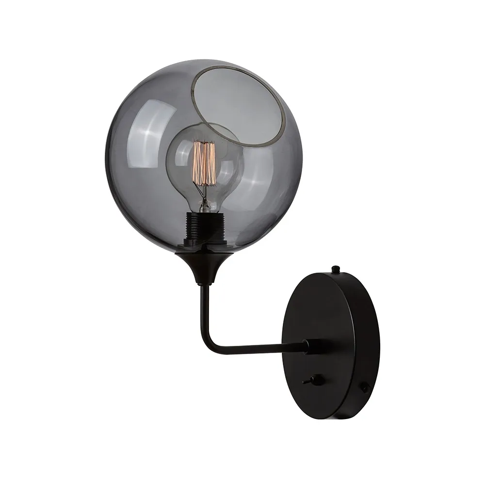 Ballroom vägglampa Ø20 cm, Smoke Design By Us