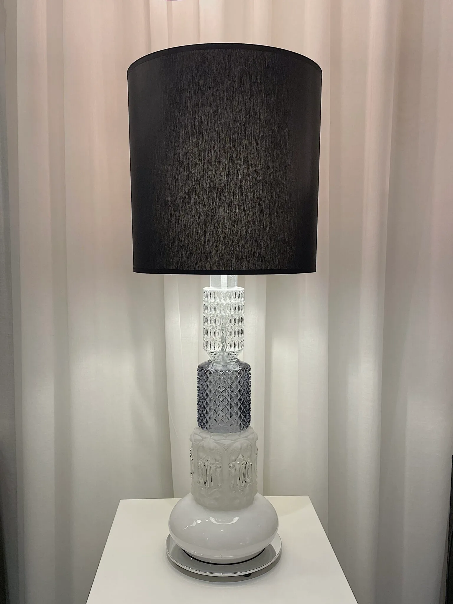 Vintage bordslampa 100 cm, Svart Design By Us