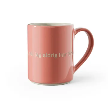 Design House Stockholm Astrid Lindgren mugg hur ska jag kunna veta det.. Svensk text