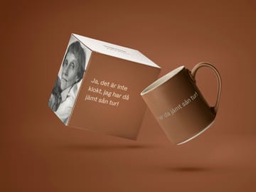 Astrid Lindgren mugg, ja, det är inte klokt… - Svensk text - Design House Stockholm