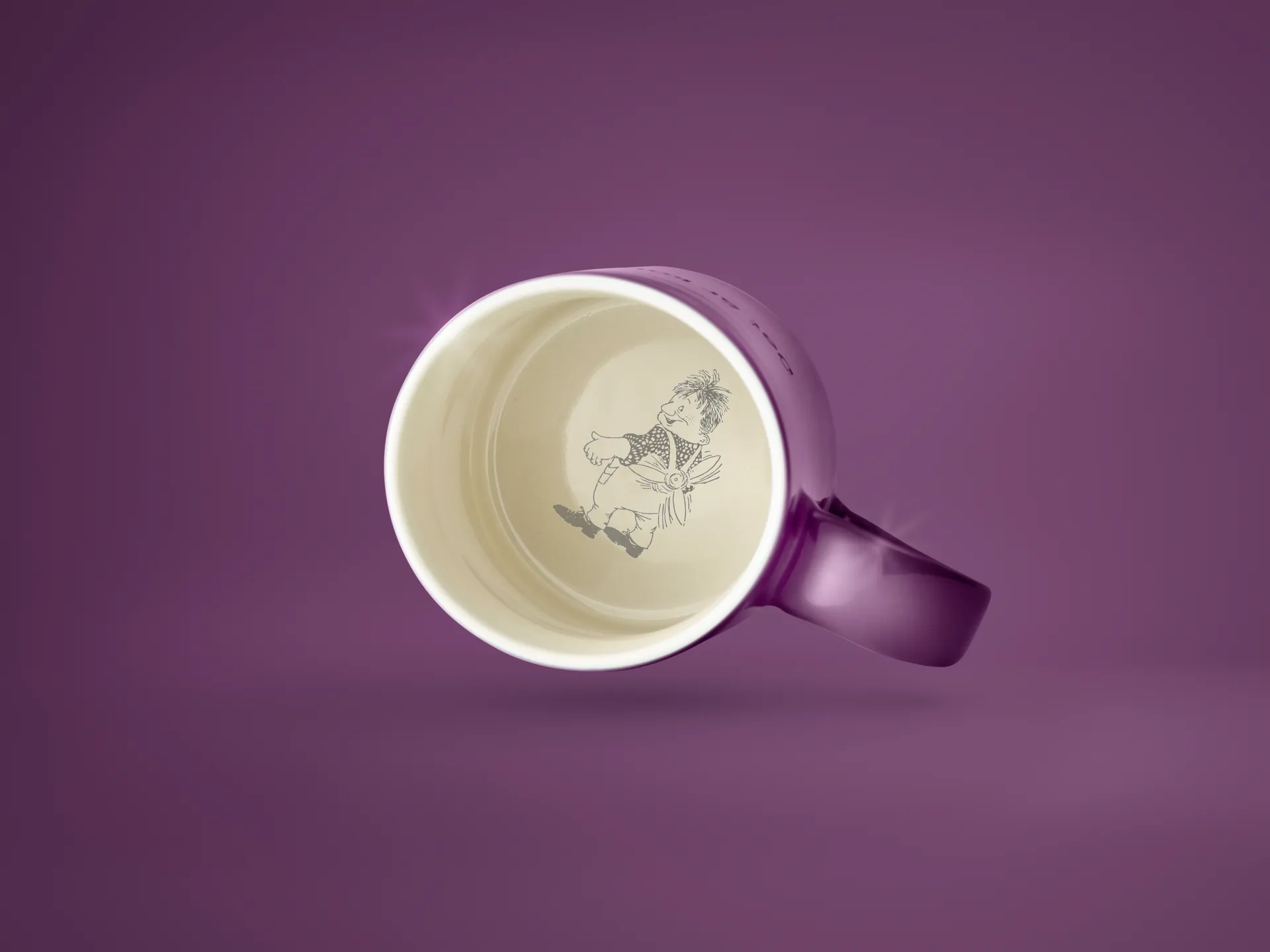 Astrid Lindgren mugg, jag är en vacker…, svenskt text Design House Stockholm