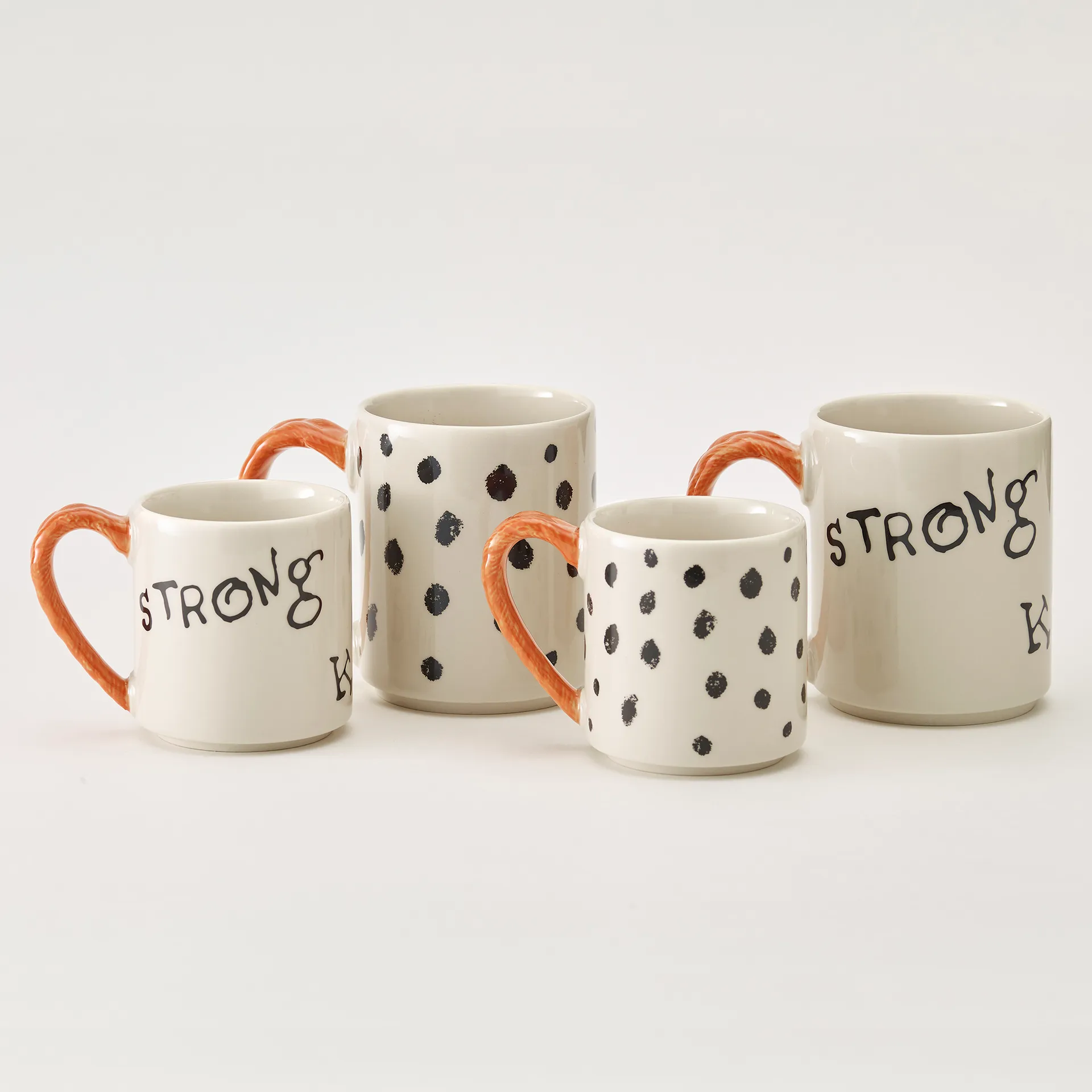 Astrid Lindgren Pippi jubileumsmugg 20 cl, Strong Kind Brave Design House Stockholm