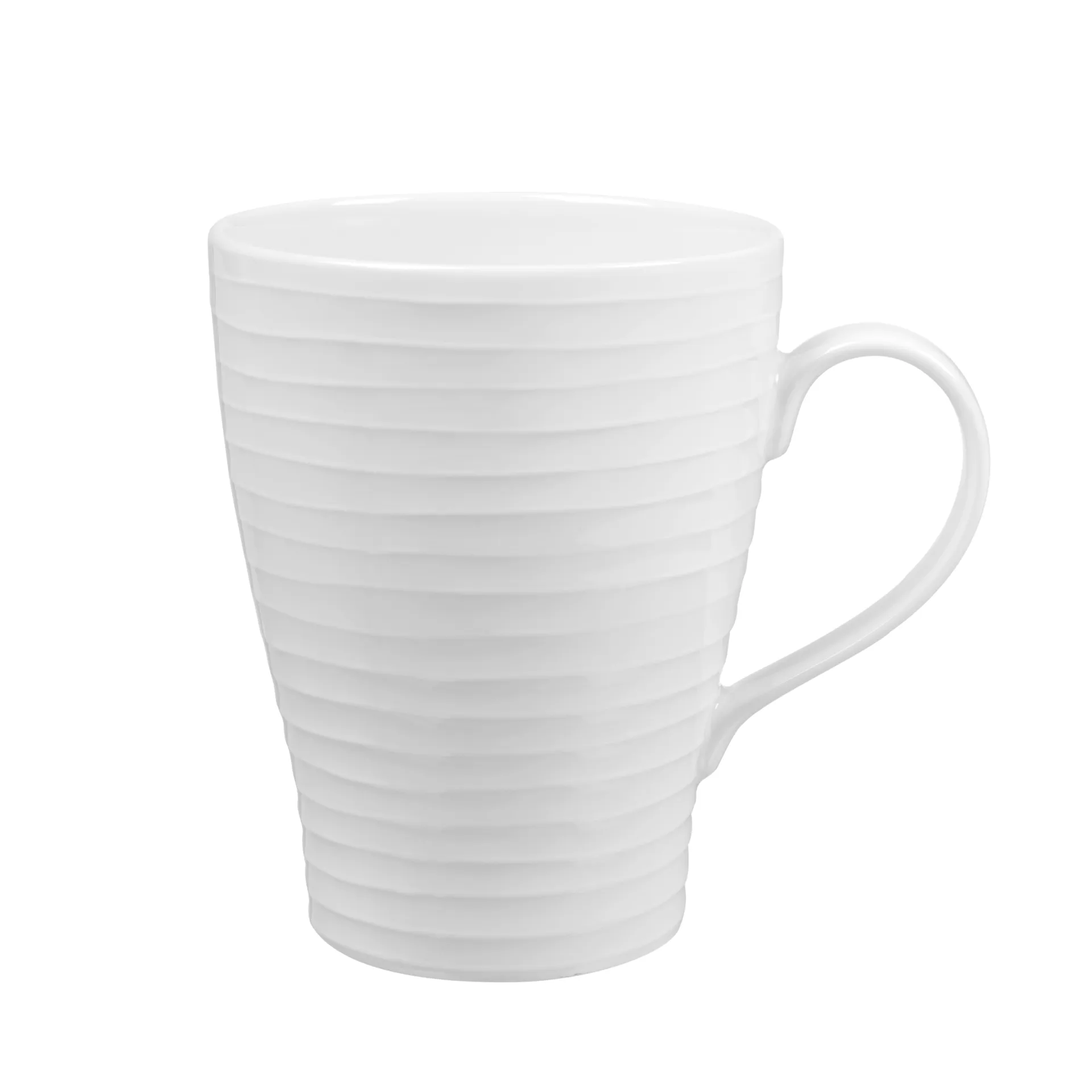 Blond mugg, stripe vit Design House Stockholm
