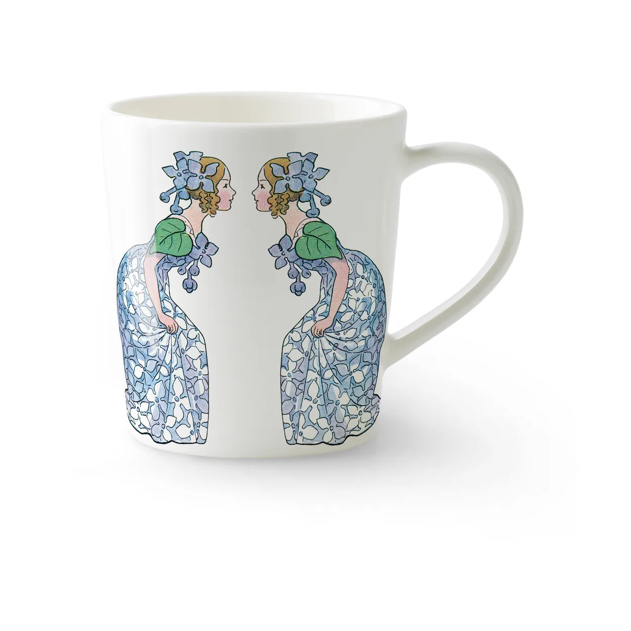 design house stockholm lilac mugg 40 cl, med handtag