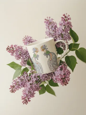 Lilac mugg - 40 cl, med handtag - Design House Stockholm