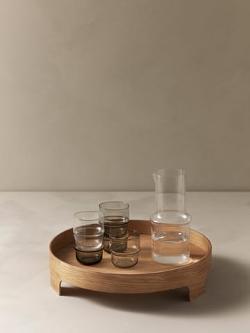 NM& Unda glas 2-pack - grå - Design House Stockholm