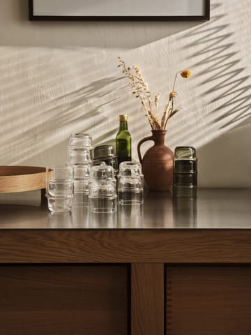 NM& Unda glas 2-pack - grå - Design House Stockholm