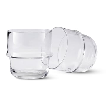 Läs mer om Design House Stockholm NM& Unda glas 2-pack klar