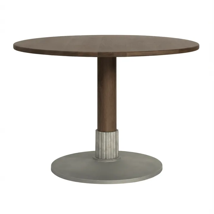 Tock Table matbord - Mörk ek, Ø110x76 cm - Design House Stockholm