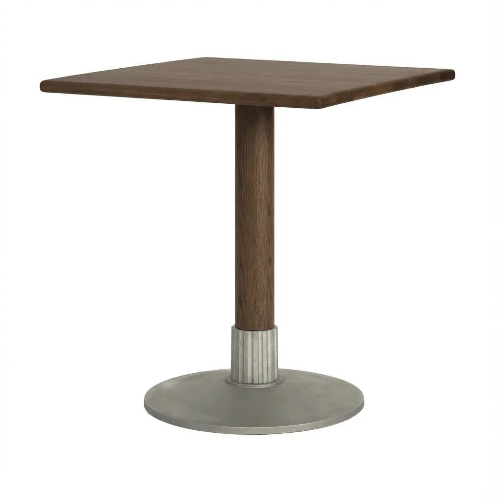Tock Table matbord, Mörk ek, 75x75x76 cm Design House Stockholm