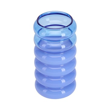 Design Letters Bubble 2-i-1 vas och ljusstake 13,5 cm Blue