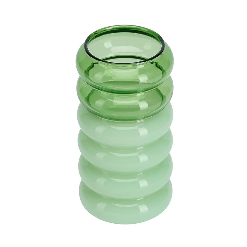 Design Letters Bubble 2-i-1 vas och ljusstake 13,5 cm Green