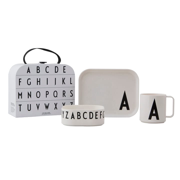Design Letters barnservis set, A Design Letters