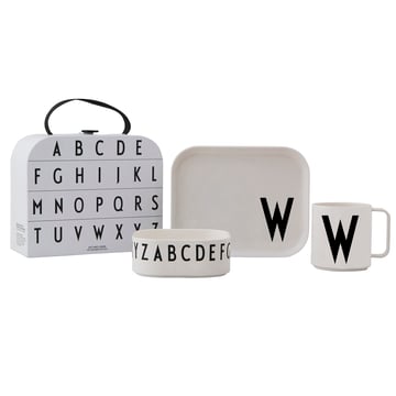 Design Letters Design Letters barnservis set W
