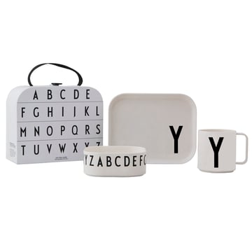 Design Letters Design Letters barnservis set Y