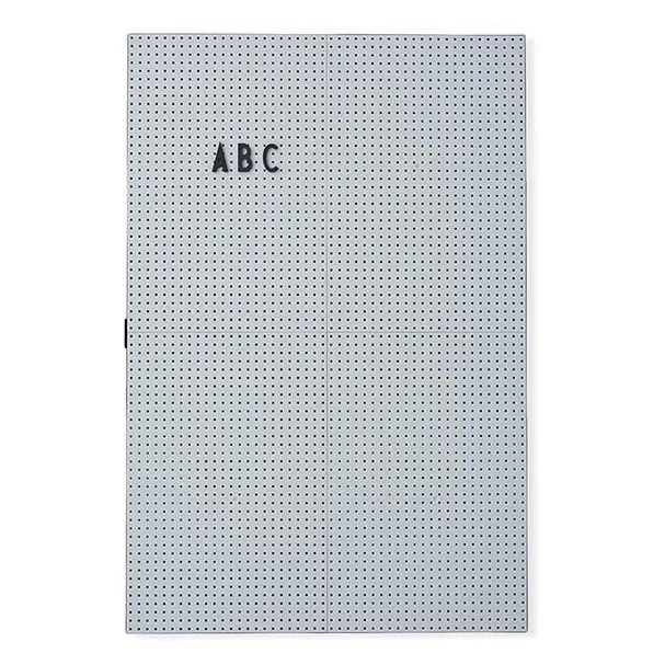 Produktfoto för Design Letters Message Board A3, Ljusgrå