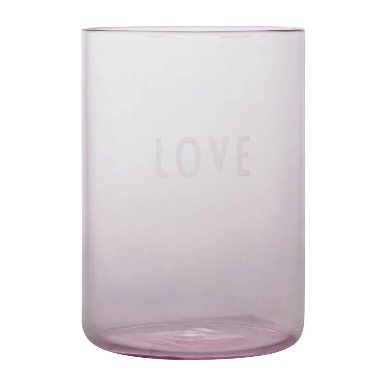 design letters design letters favoritglas 35 cl love-rose