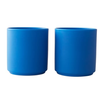 Design Letters Design Letters favoritkopp 25 cl 2-pack Cobalt blue