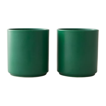 Design Letters Design Letters favoritkopp 25 cl 2-pack Grass green