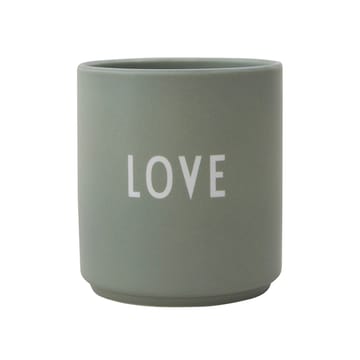 Design Letters favoritkopp 25 cl - Dad/Love-green - Design Letters