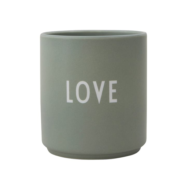 Design Letters favoritkopp 25 cl, Dad/Love-green Design Letters