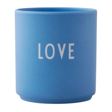 Design Letters Design Letters favoritkopp 25 cl Love-sky blue