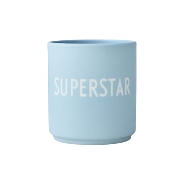 Design Letters Design Letters favoritkopp 25 cl Superstar (Blå)