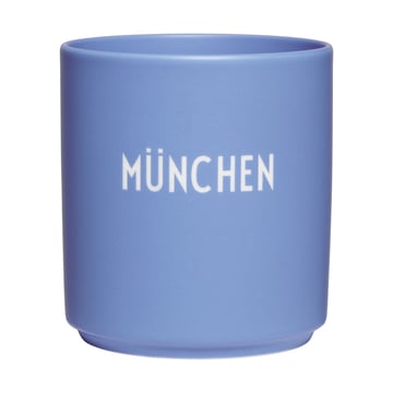 Design Letters Design Letters favoritkopp German Collection 25 cl München-blue