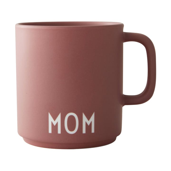 Design Letters favoritkopp med handtag 25 cl - Ash rose - Design Letters