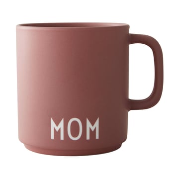 Design Letters Design Letters favoritkopp med handtag 25 cl Ash rose