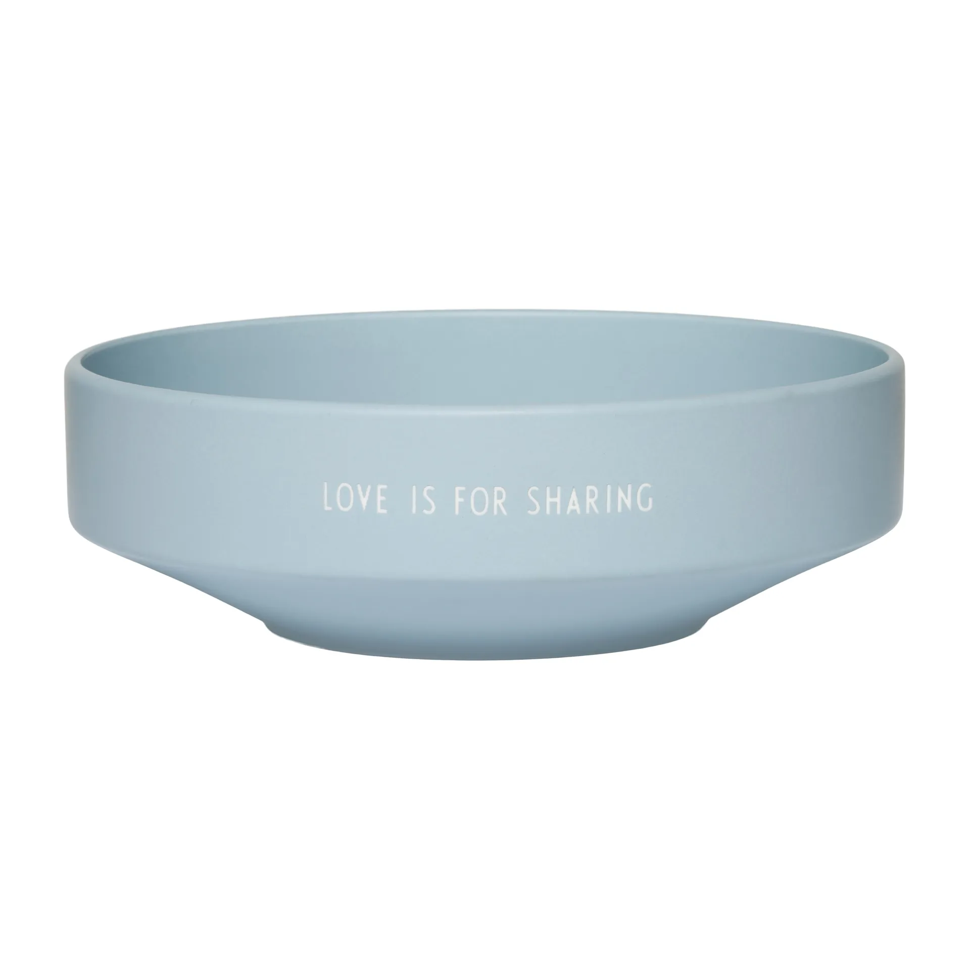 Design Letters favoritskål large Ø22 cm, Light blue Design Letters