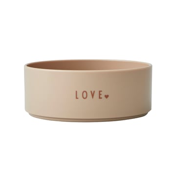 Design Letters Design Letters favoritskål mini Love (beige)