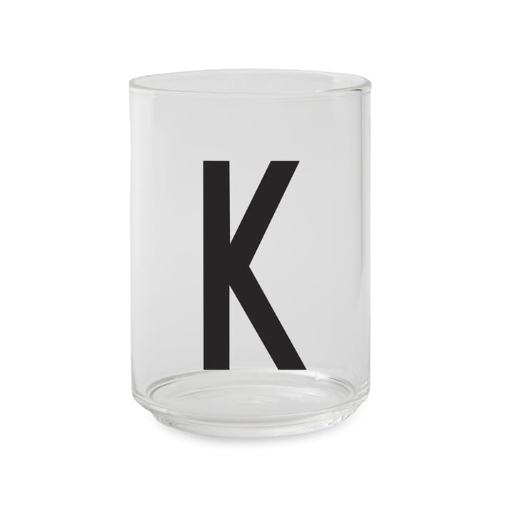 Design Letters glas, K Design Letters
