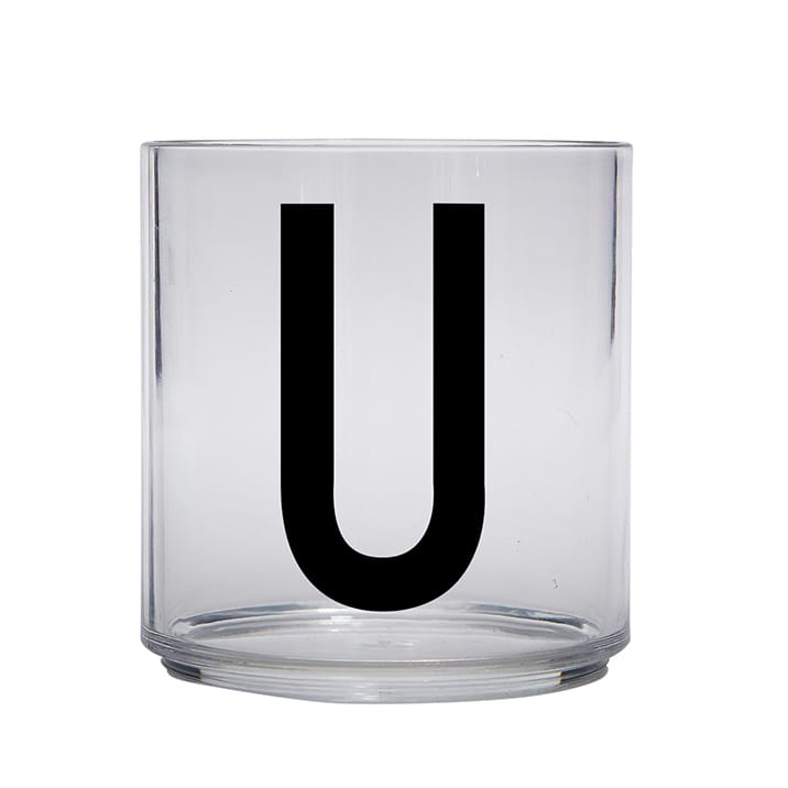 Design Letters Kids glas - U - Design Letters