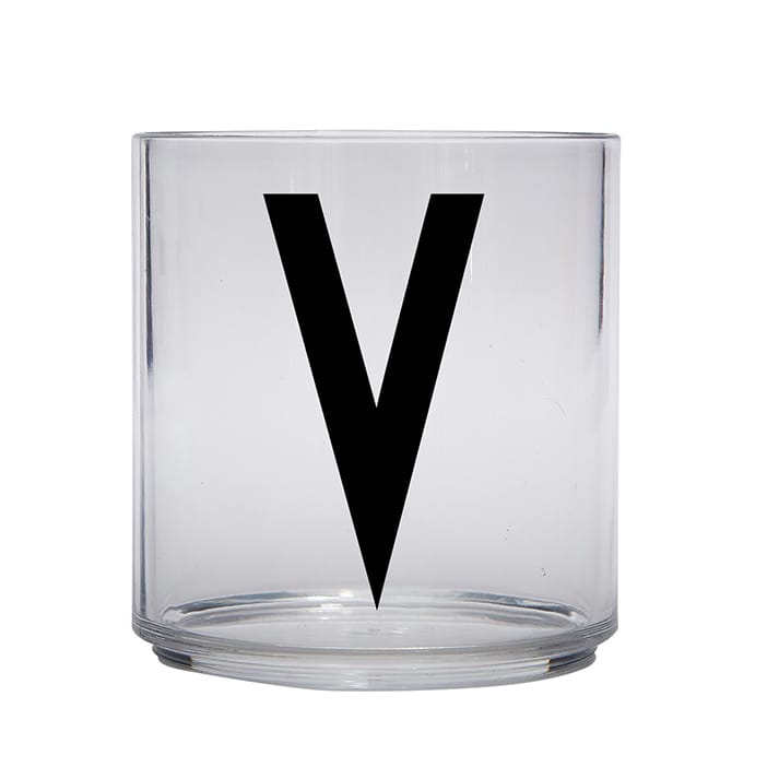 Design Letters Kids glas - V - Design Letters