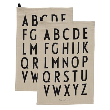 Produktfoto för Design Letters Classic Kökshandduk 2-pack