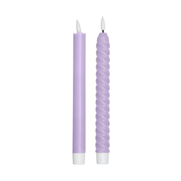 Design Letters LED-ljus 2-pack, Lilac Design Letters