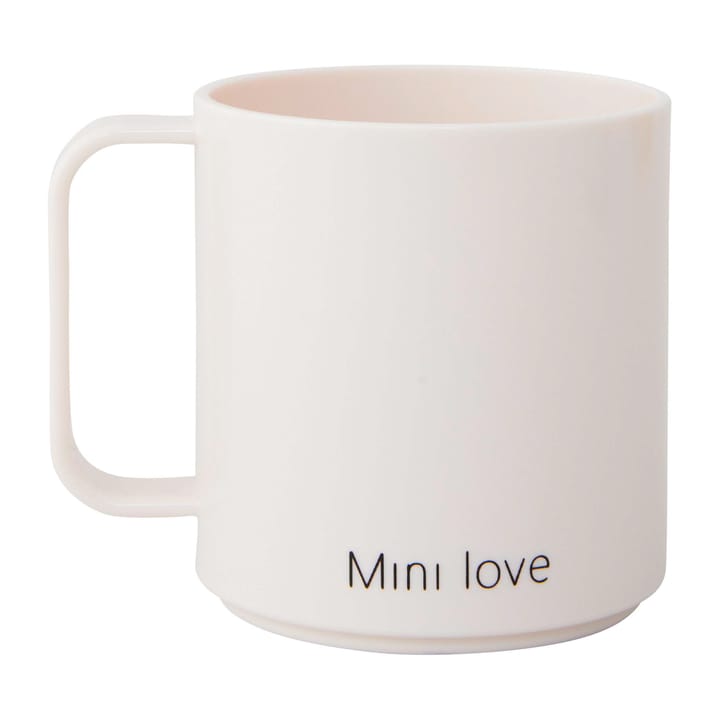 Design Letters Mini Love kopp med handtag - White - Design Letters