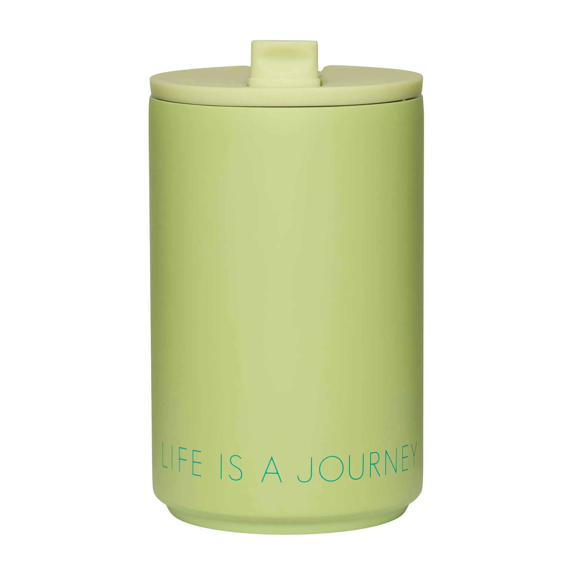 Design Letters termosmugg, Green pale Design Letters