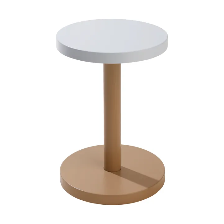 Stord rund pall Ø31x45 cm - Beige - Design Letters