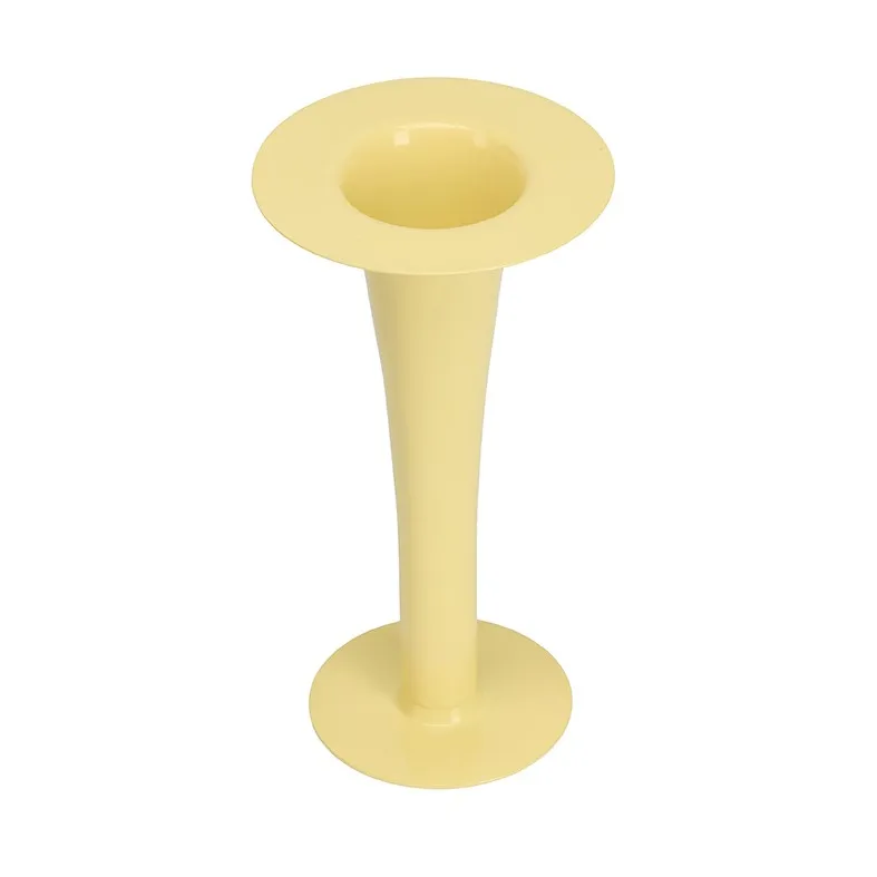 Design Letters Trumpet 2-i-1 vas och ljusstake 24 cm Yellow
