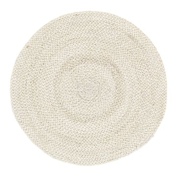 Läs mer om Dixie Braided bordstablett Ø38 cm Ivory