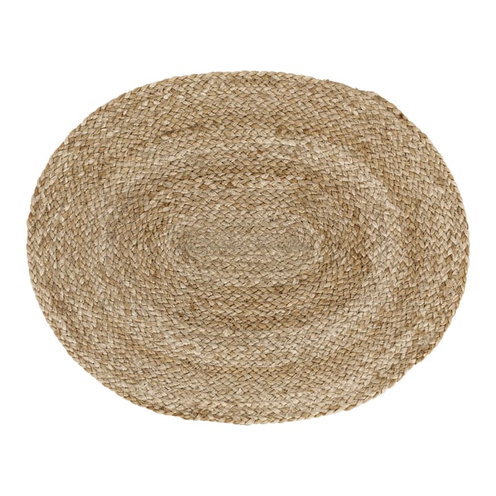 Braided bordstablett oval, Natur Dixie