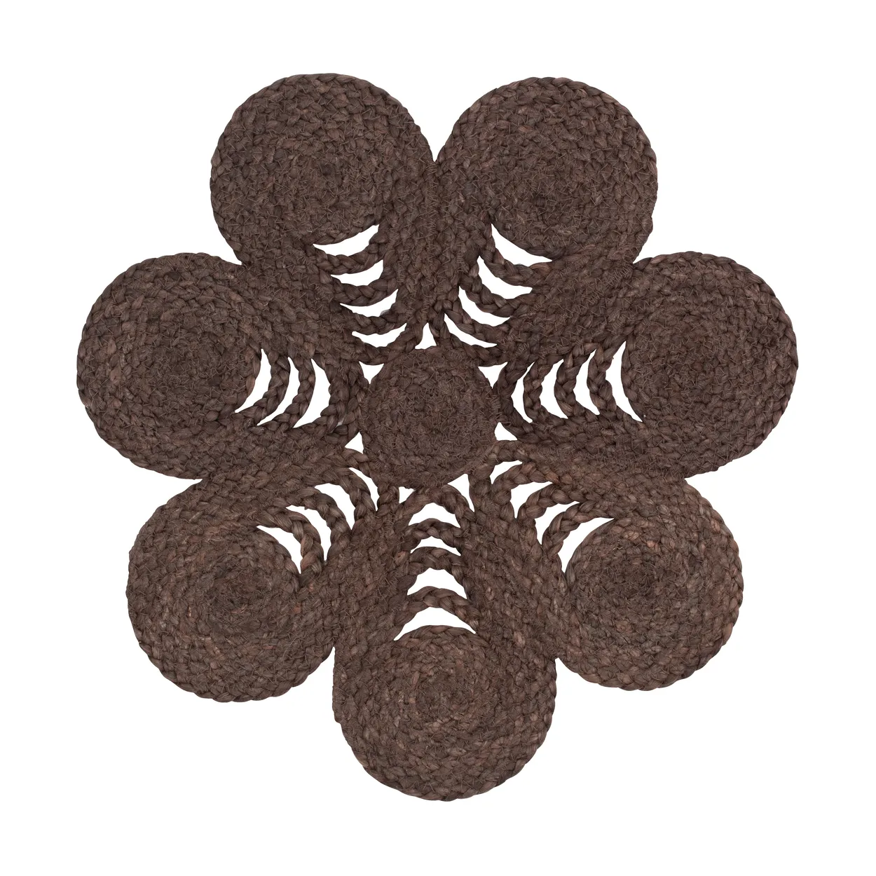 Dixie Elin bordstablett anemone Ø40 cm Coffee