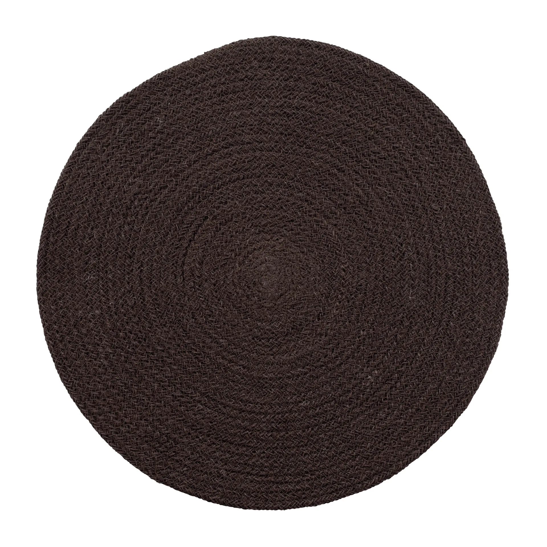 Ella bordstablett Ø38 cm, Svart-brun Dixie