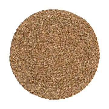 Esther bordstablett flätad - Sjögräs, Ø38 cm - Dixie