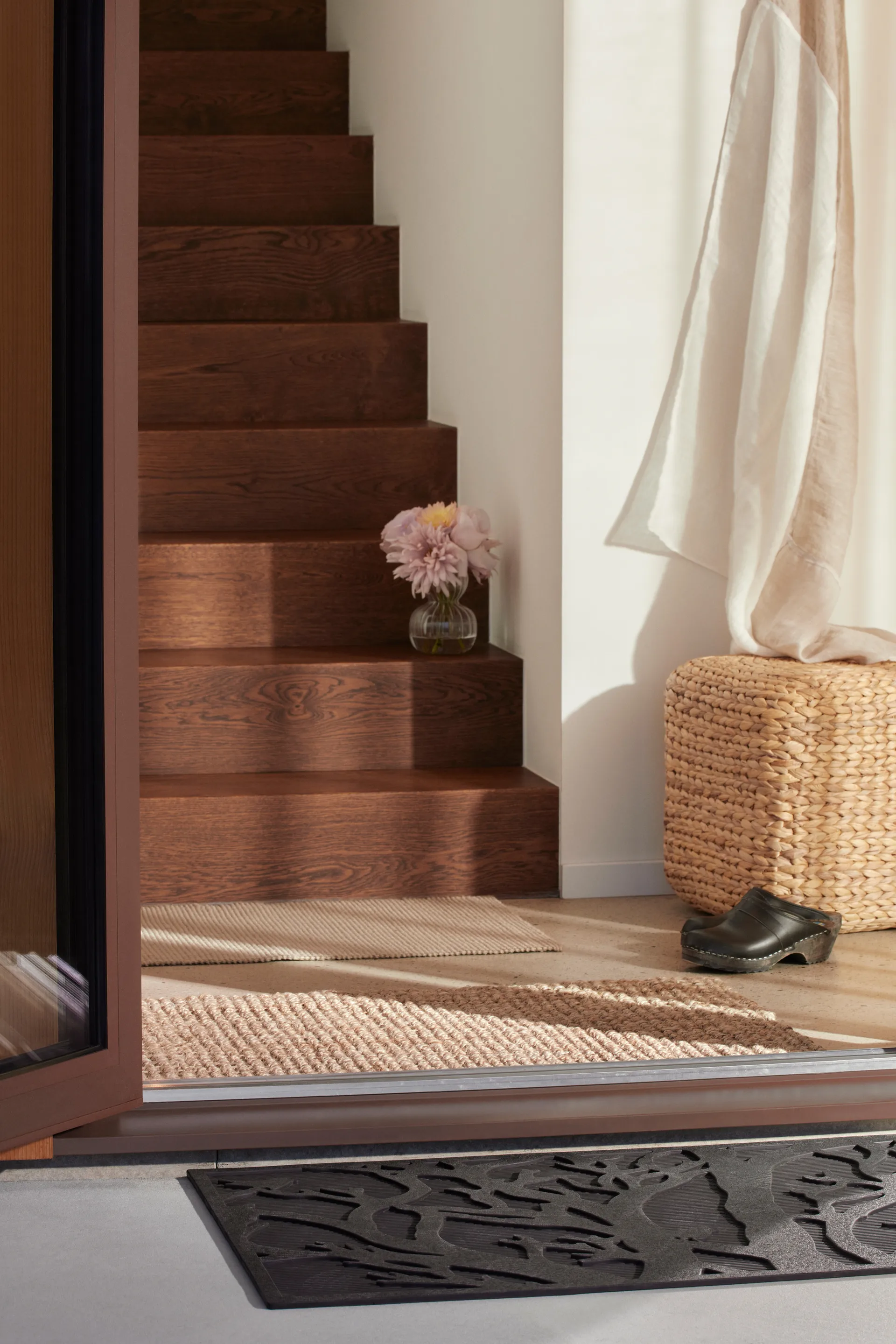 Fiona jutematta grå, 45x75 cm Dixie