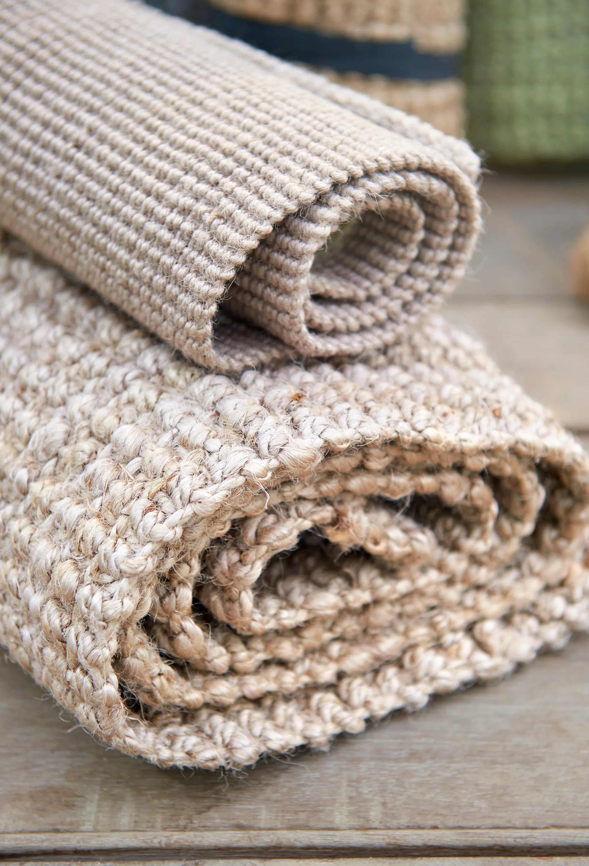 Fiona jutematta grå, 45x75 cm Dixie